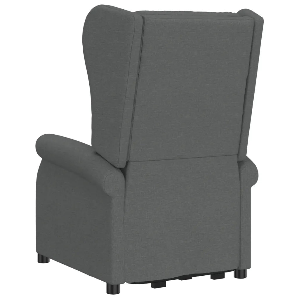 Poltrona Alzapersona in Tessuto Grigio Scuro 289731