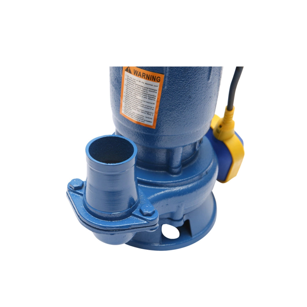 Pompa per acqua sporca, drenaggio sommerso con galleggiante, 550W, 200 L/min, profondità 11m, 220V WQD10-8-55F Breckner Germany