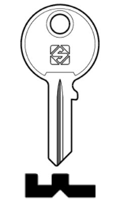 SILCA CHIAVE PORTA OMR1R confezione da PEZZI 5