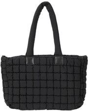 Borsa Tote con Puffa Grande Borsa con Cerniera Borsa Teddy con Puffa Borsa con Puffa Borsa a Mano Borsa Hobo per Donne Borsa Grande per Donne Borsa a Mano per Donne