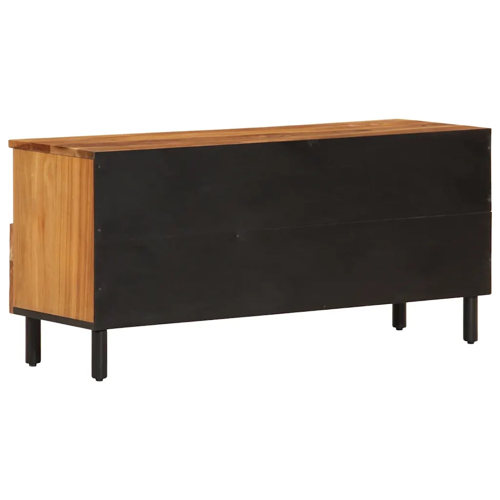 Mobile Porta TV-Mobile per TV-Credenza TV 100x33x46 cm in Legno Massello di Acacia 218832
