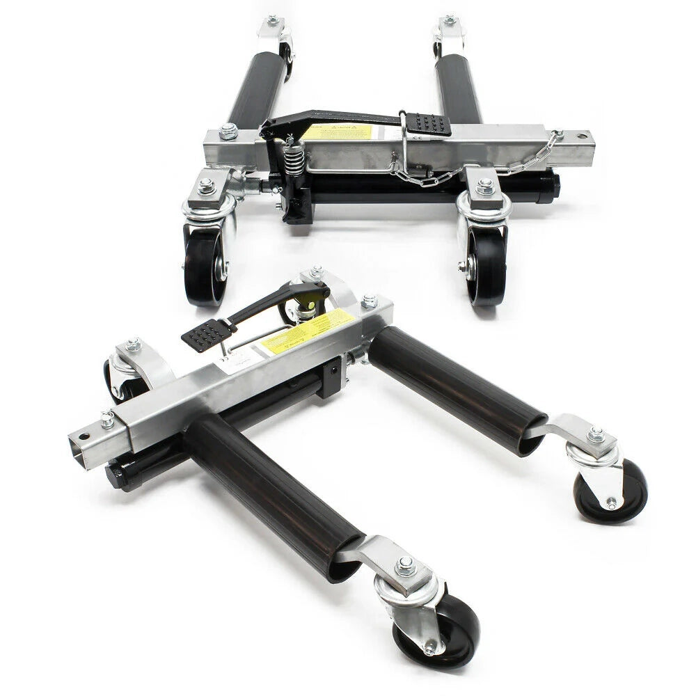 Coppia carrelli da viaggio 2x martinetti go martinetto idraulico 680 kg ricambio automobilistico 16_0002864