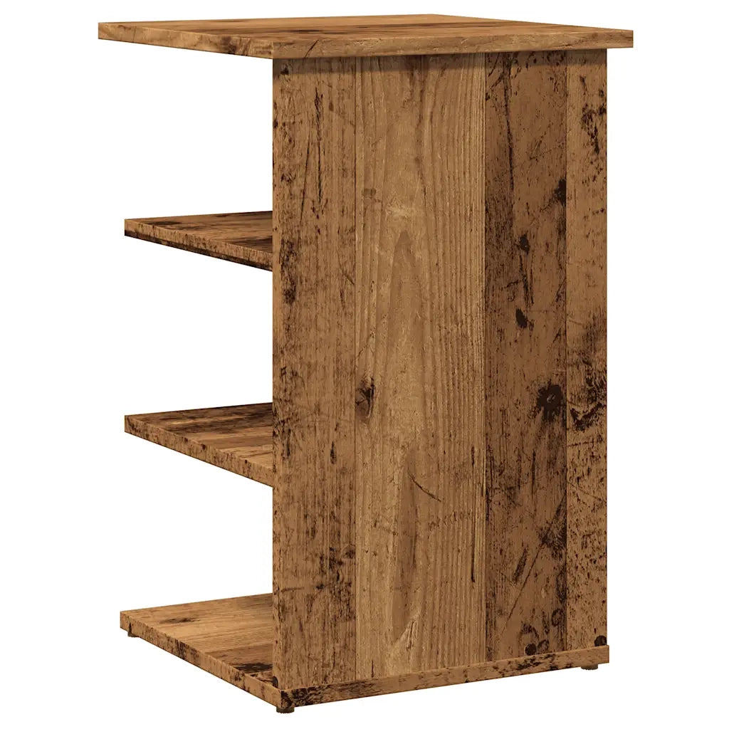 Credenza Legno Vecchio 35x35x55 cm in Legno Multistrato
