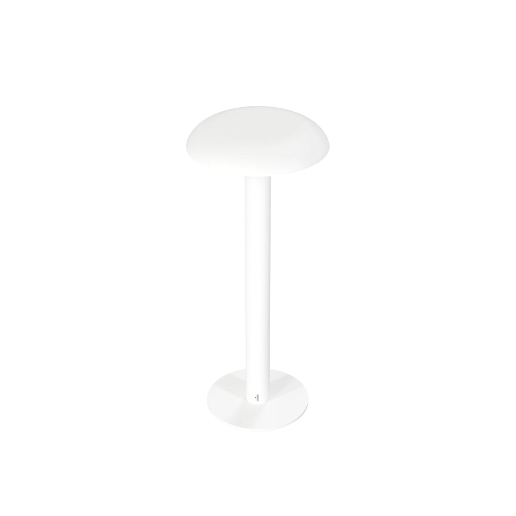Lampada da Tavolo Portatile Bimba LED 2W IP65 Dimmerabile CCT 2000K/3100K/5000K Bianco Opaco - Beneito & Faure per Interni ed Esterni