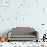 Divano per Bambini-Sofa-Divanetto Tortora 70x45x30 cm in Tessuto 233306