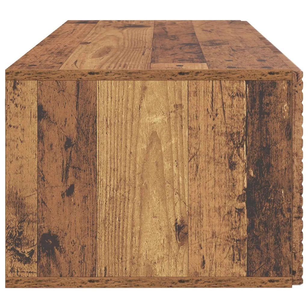 Mobile Porta TV da Muro Legno antico 78,5 x 41 x 30 cm