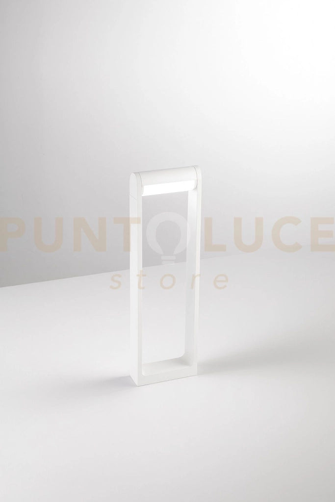 Orienta paletto in alluminio bianco opaco LED 12W 3000K CRI?90 220-240V 50/60Hz 960Lm lumen prodotto lumen system 1454Lm
