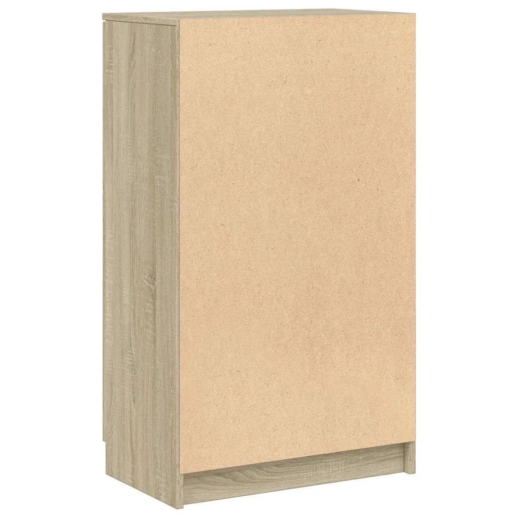 Scarpiera Rovere Sonoma 59x35x100,5 cm in Legno Multistrato 811442
