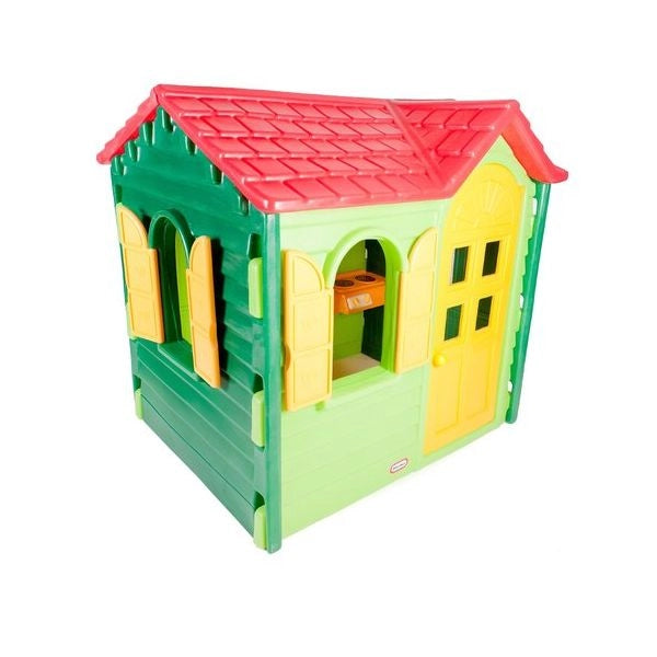 Casetta gioco little tikes 440s00060 country cottage evergreen