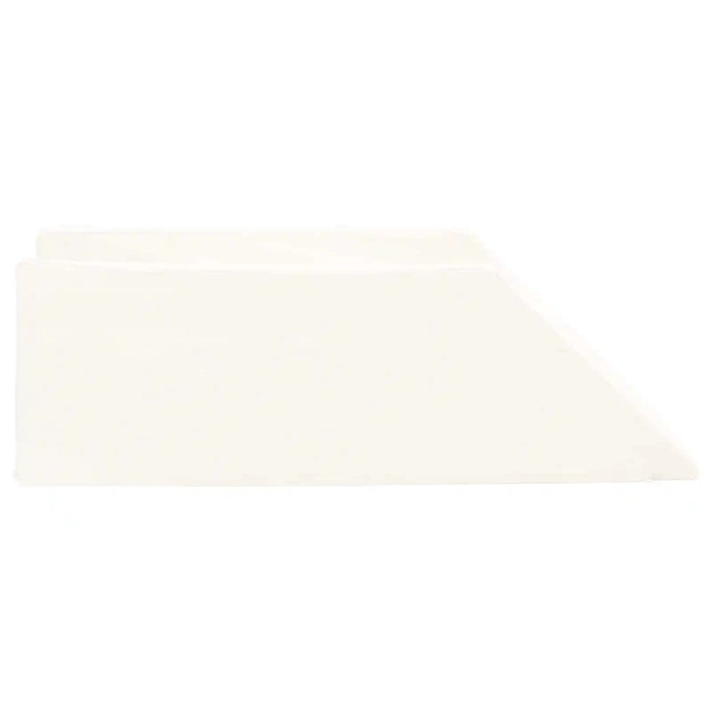 Cuscino per Gambe Bianco 68 x 25 x 21,5 cm Schiuma PU CFW1460708