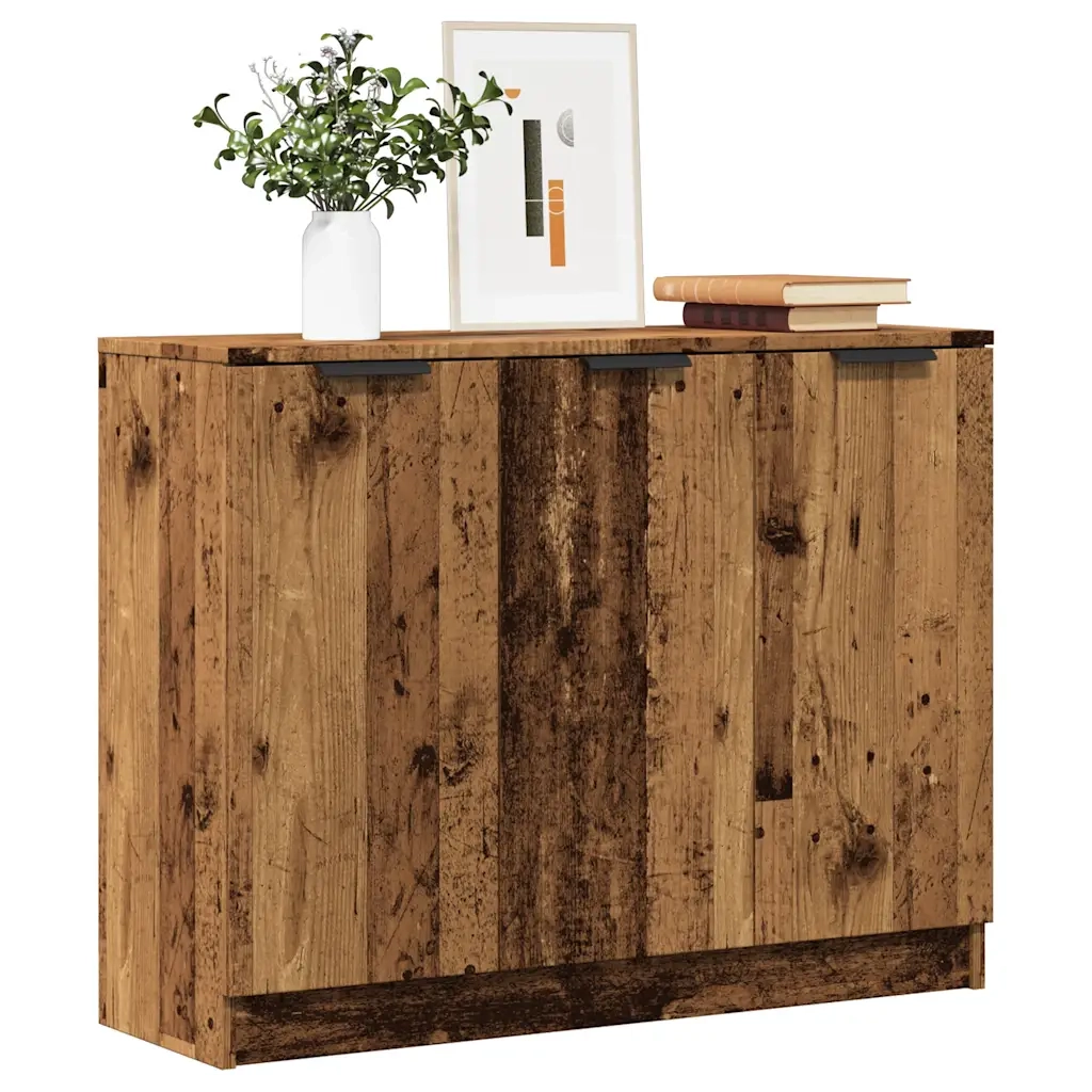 Credenza-Buffet-Armadio da cucina Legno Antico 90,5x30x70 cm in Truciolato