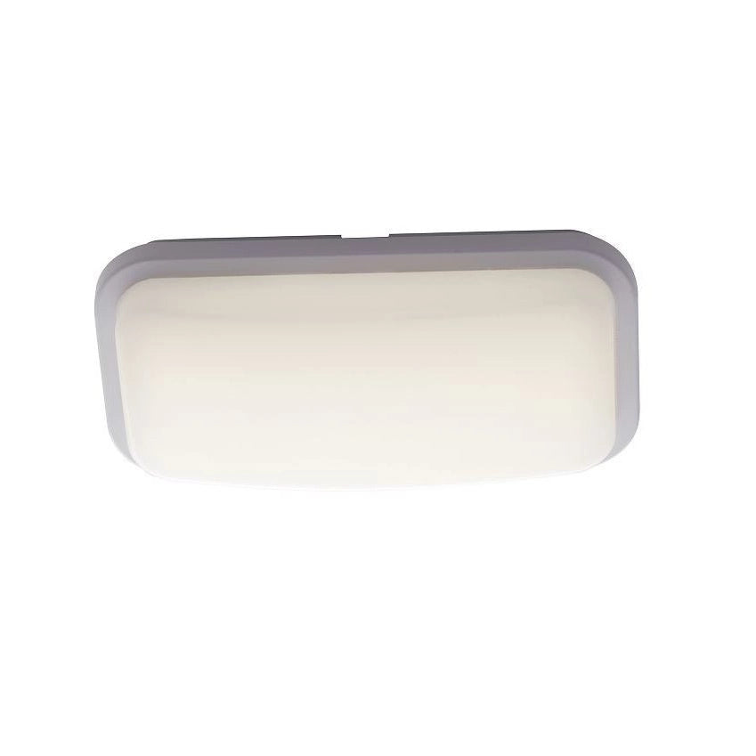 PLAFONIERA LED SHELLY BIANCA 15W 24CM 3-4000K IP6.