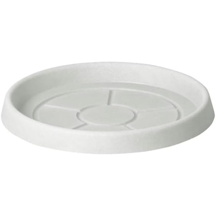 Teraplast saucers sottovaso rotondo ever 30 bianco