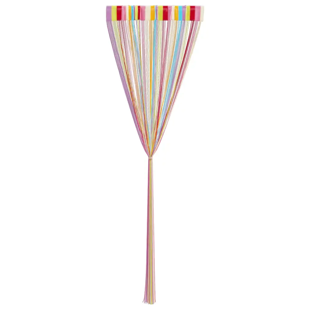 vidaXL Tende a Filo 2 pz Multicolore 140x250 cm