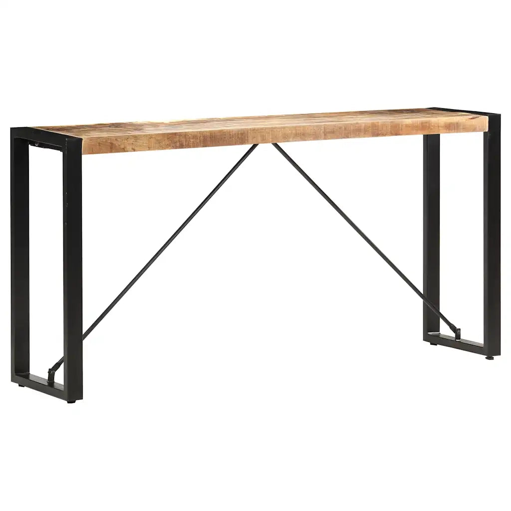 Table console 150x35x76 cm Bois de manguier massif
