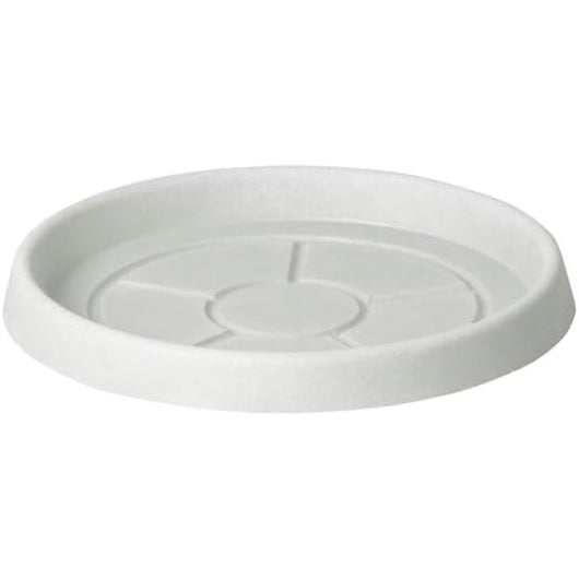 Teraplast saucers sottovaso rotondo ever 54 bianco