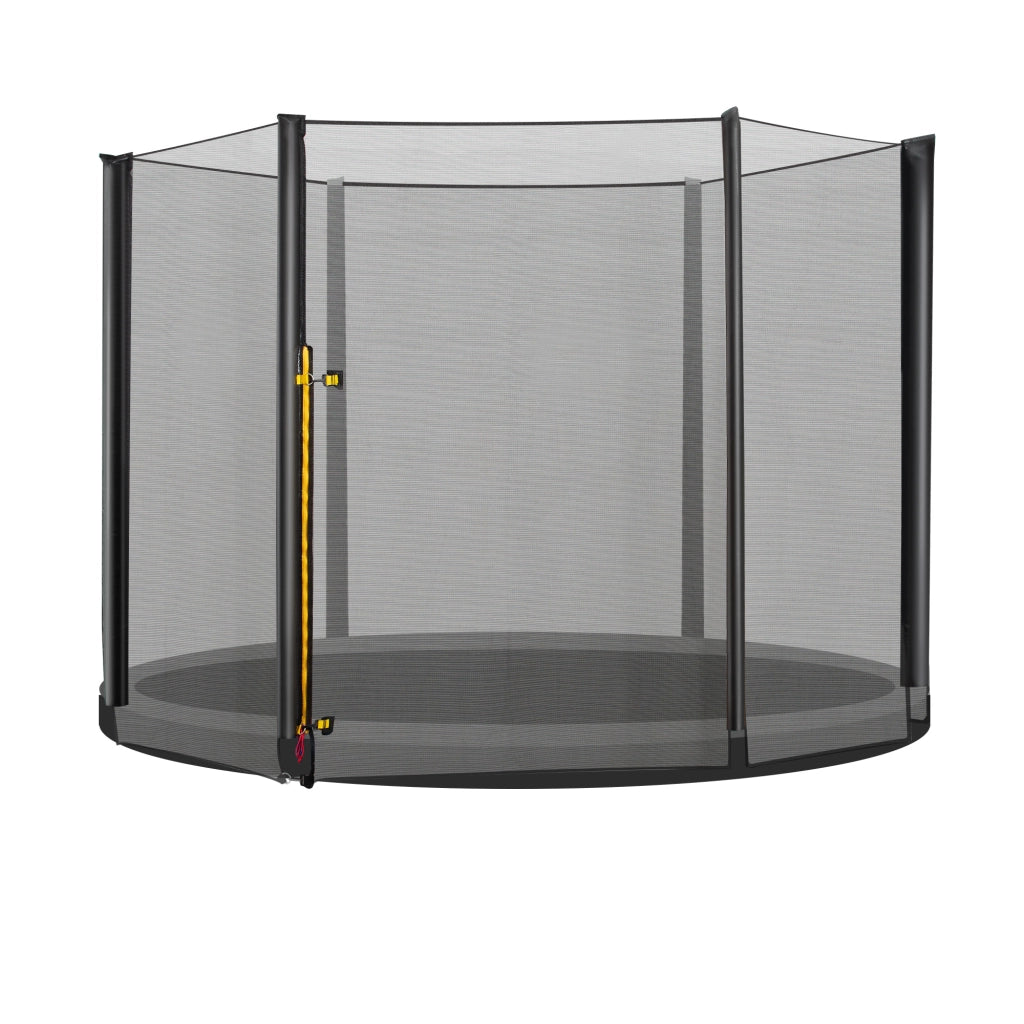 Trampolino con Rete di Sicurezza ¨C Zephmum ¨C 305x180 cm Nero