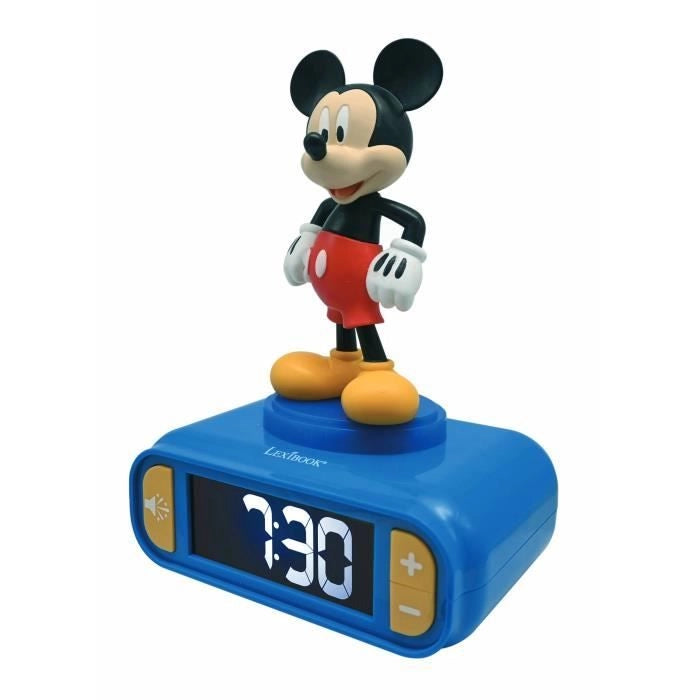 Sveglia digitale con luce notturna 3D di Topolino ed effetti sonori