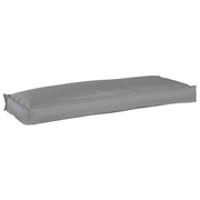 Cuscino Grigio 110 x 40 x 8 cm Tessuto Oxford 42001629