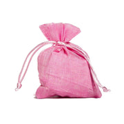 Trade Shop - 12 Sacchetto Portaconfetti Vari Colori Bomboniera Confetti Sacchettino - Rosa