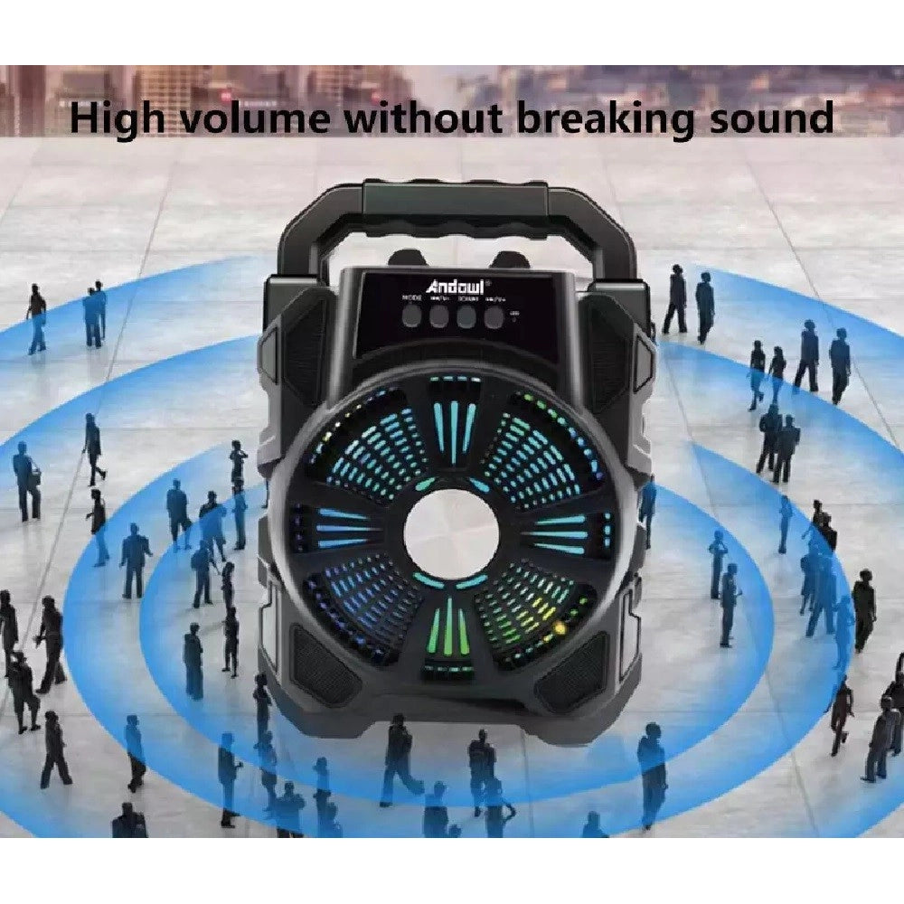Trade Shop - Altoparlante Bluetooth Multifunzionale Portatile Cassa Speaker Wireless Q-yx2171 -