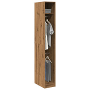 Armadio Rovere Artigianale 30x50x200 cm in Legno Multistrato 3307782