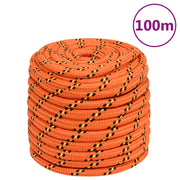 Corda Nautica Arancione 16 mm 100 m in Polipropilene cod mxl 53581