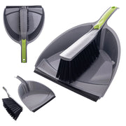 Set KADAX 2 in 1 Scopa e paletta per pulire, spazzare, spatola, spazzola
