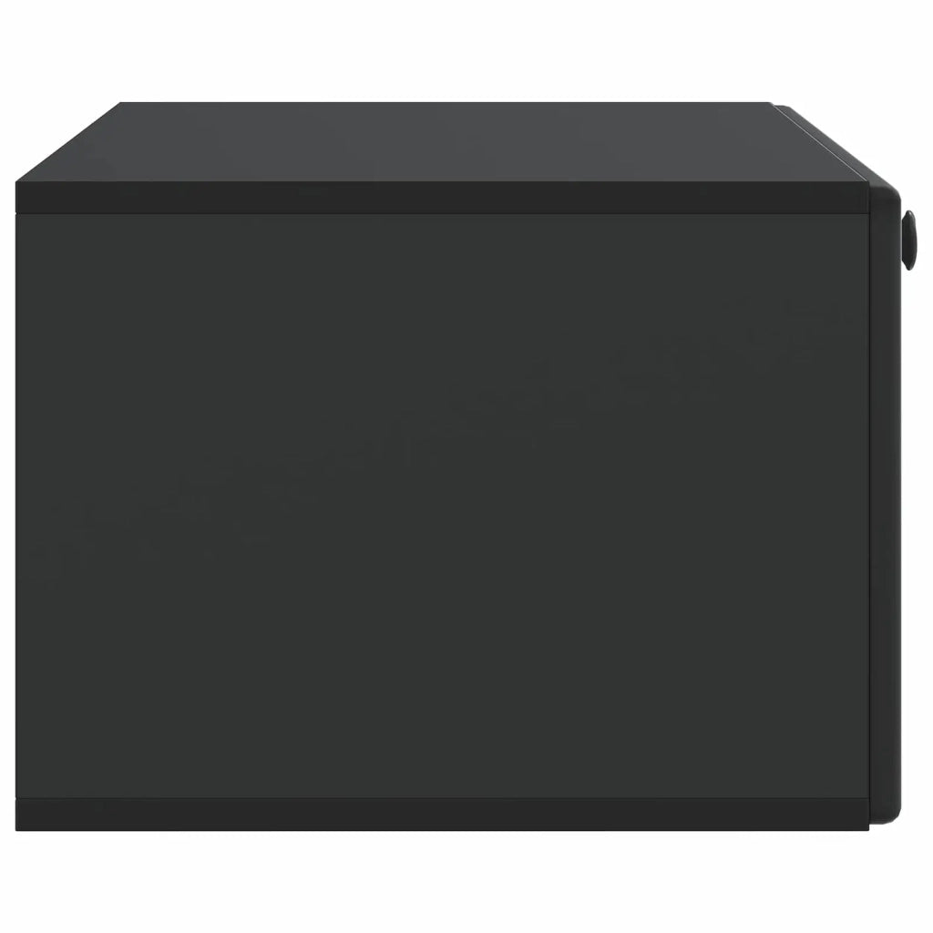 Mobile Porta TV da Muro 78,5 x 41 x 30 cm Nero 899196