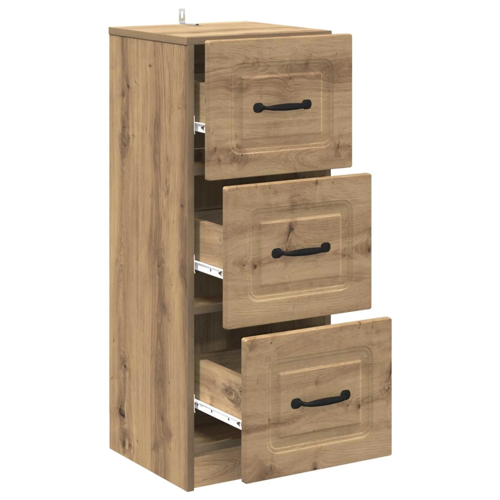 Mobile con Cassetti Rovere Artigianale 33 x 34,5 x 87 cm