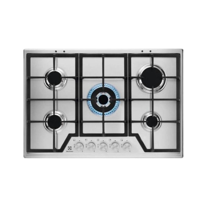 Electrolux KGS7536SX Piano cottura a gas Serie 600 Slim Line 75cm