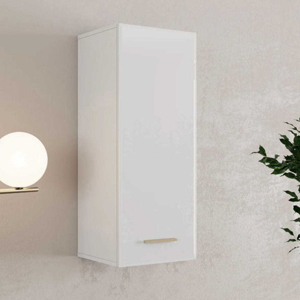 Fresis, Mobile Pensile 2 Ripiani, 39x96h cm Bianco Opaco