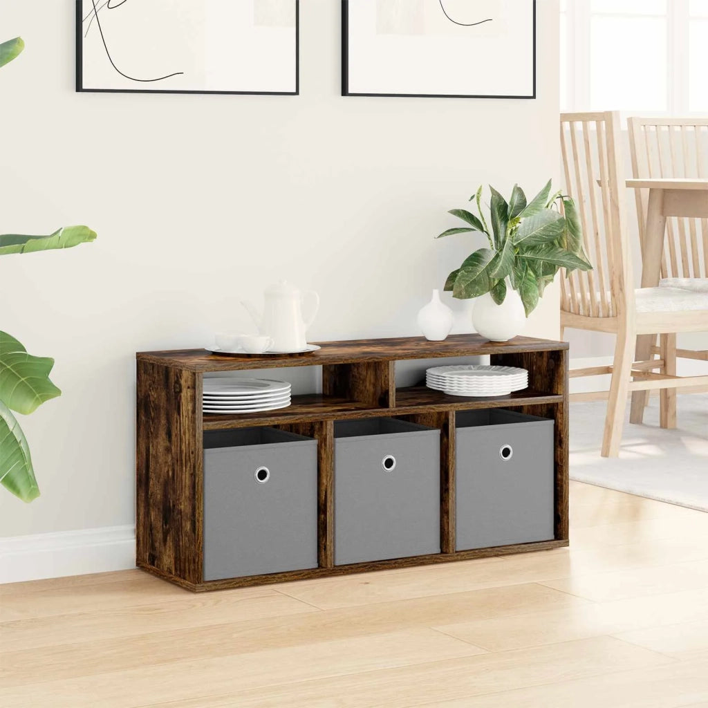 Lowboard con cassetto Rovere fum¨¦ 87 x 27,5 x 43 cm CFW7083303