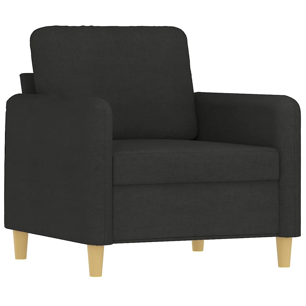Divano Sedia-Poltrona Nera 60 cm in Tessuto 568978