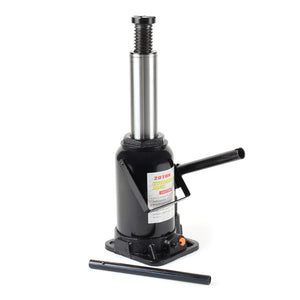 Cric a bottiglia da 20 t abbassamento lento 244-449 mm Martinetto idraulico