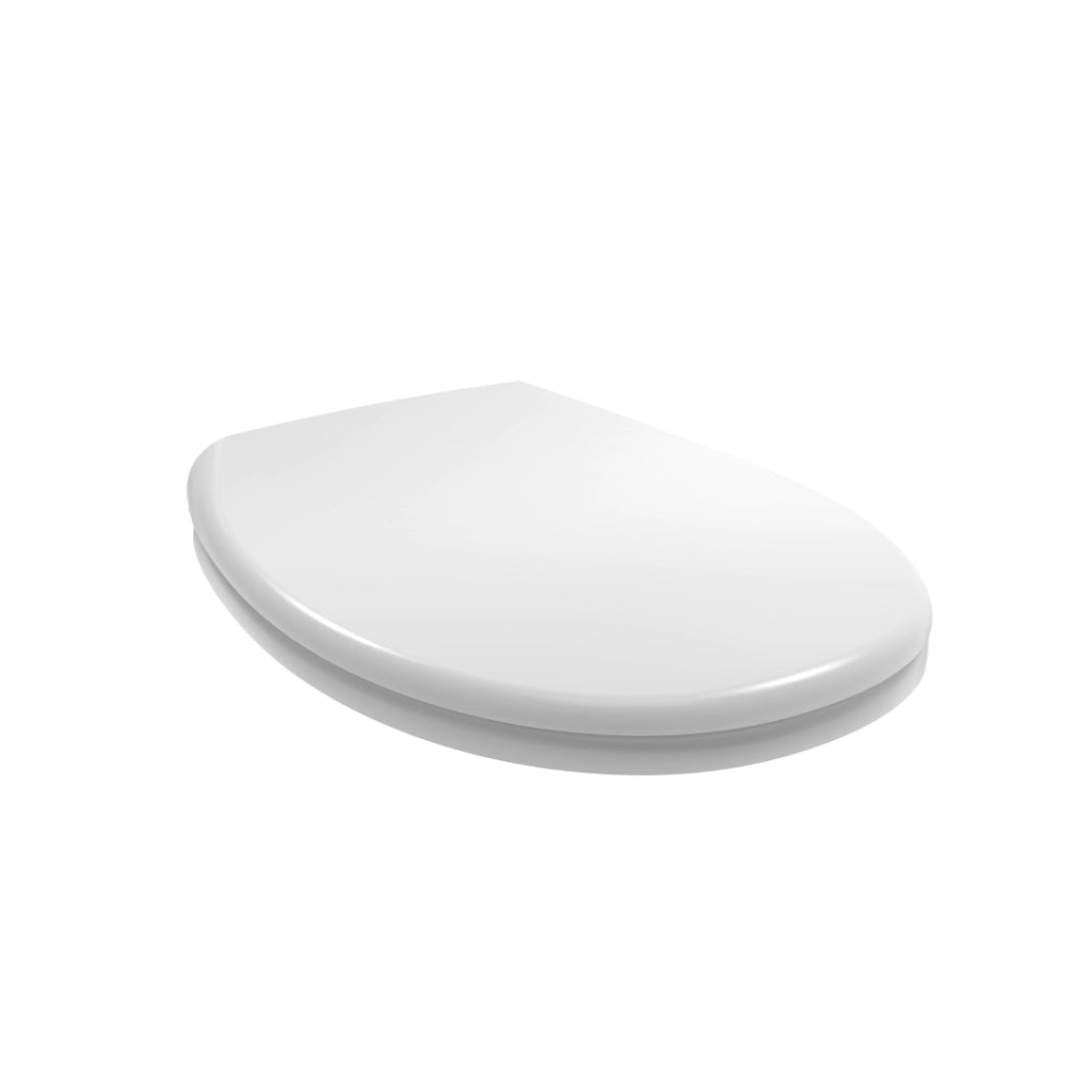 Sedile wc universale bianco lucido