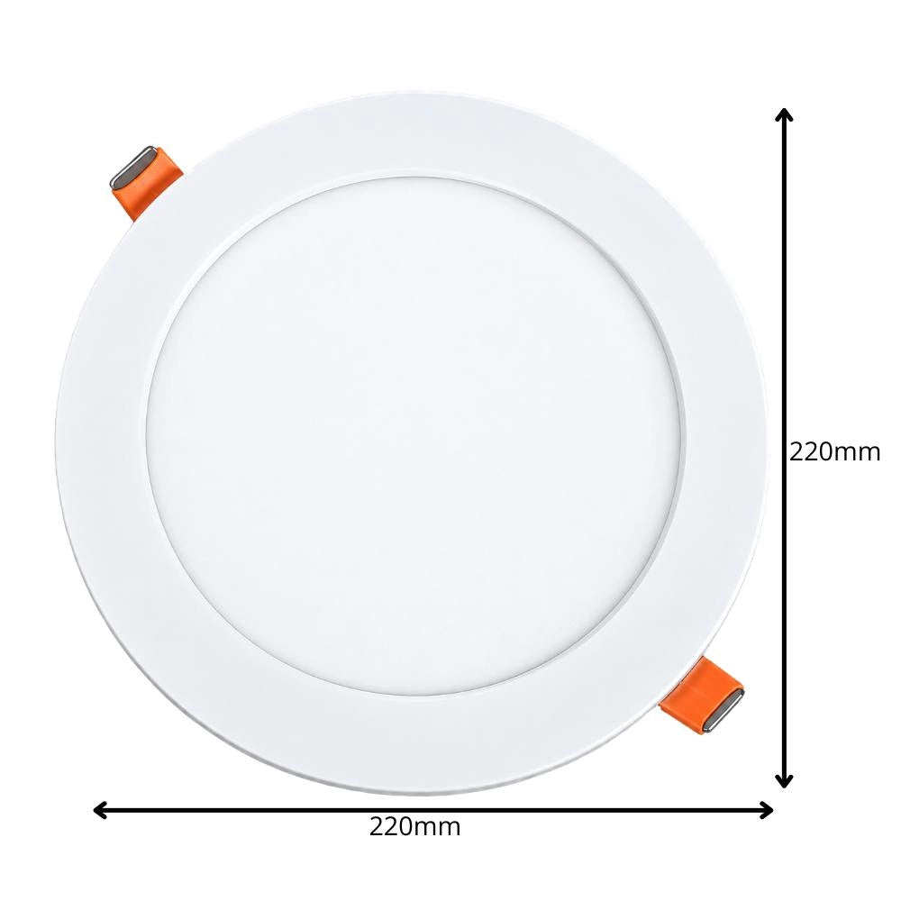 Modulo led incasso rotondo slim 18w con 3 temperature di colore