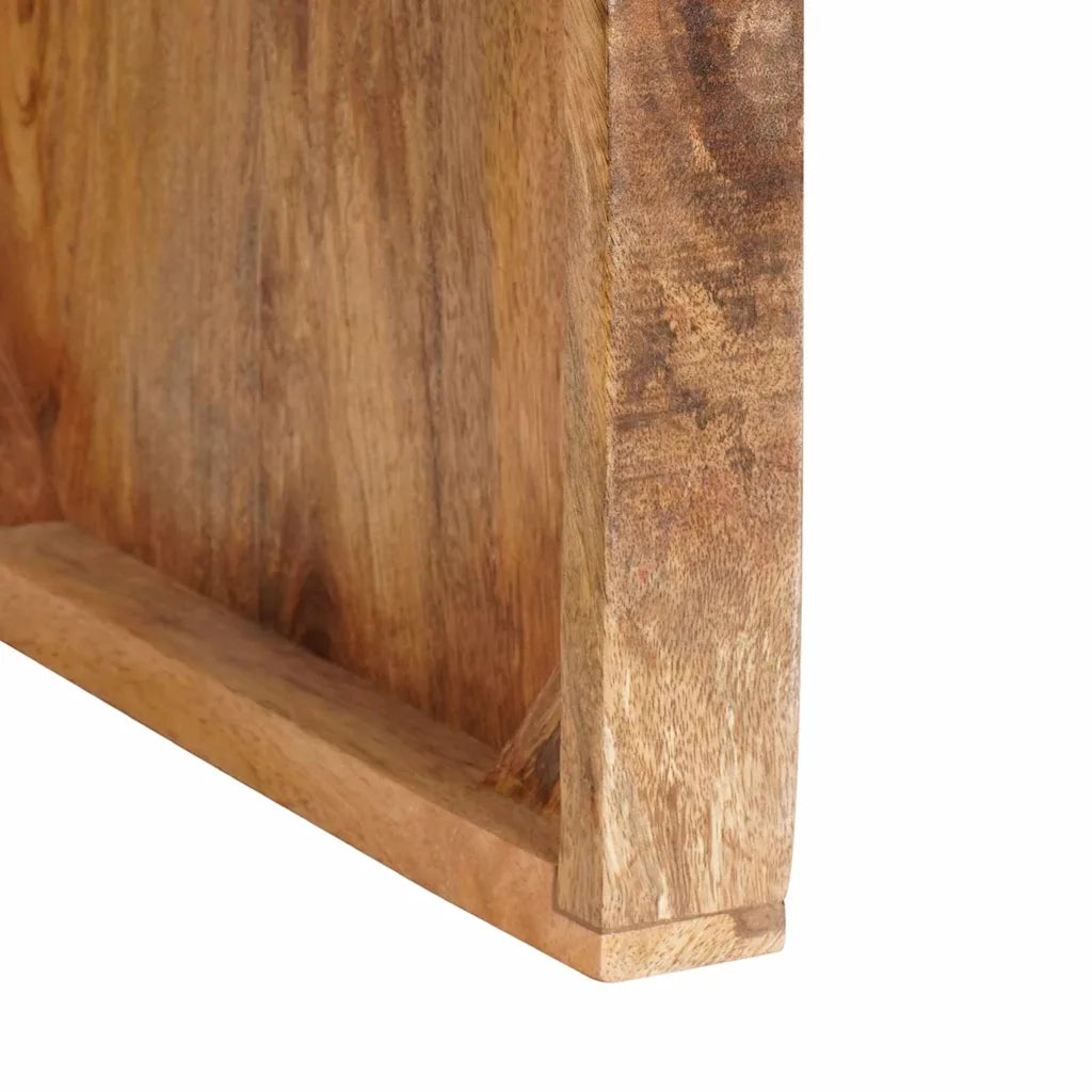 Tavoli da annidamento 2 pcs Marrone Legno di mango massello 4104559