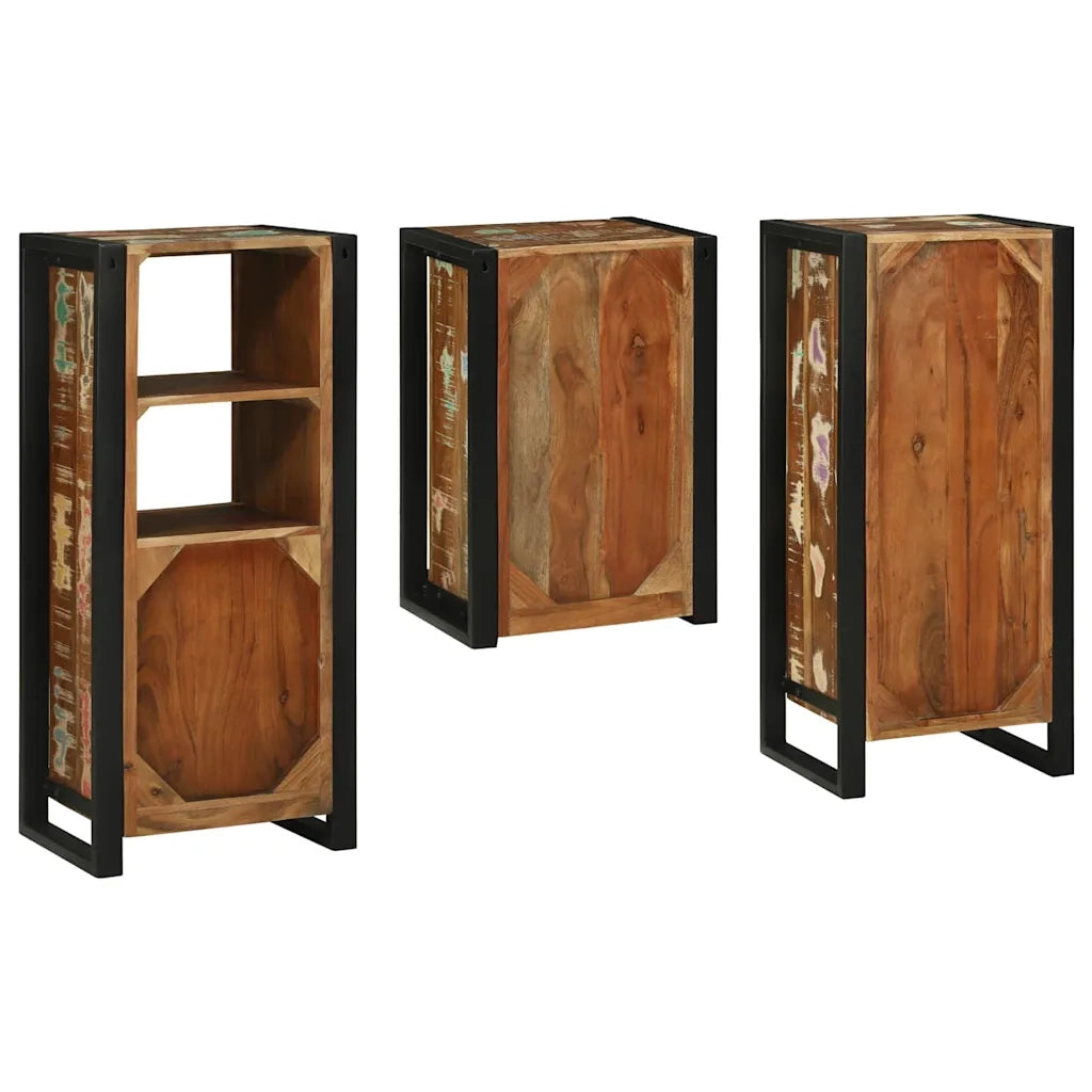 Set di mobili per il bagno 3 pcs Legno massello riciclato 3305705