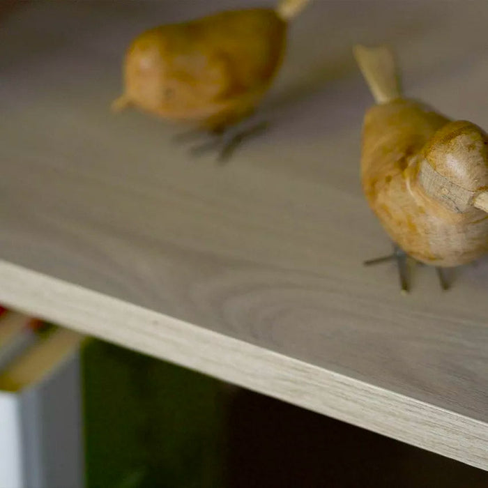 Armadietto Multiuso 2 Ante 72,3x36x81 cm in Truciolare Nobilitato Olmo