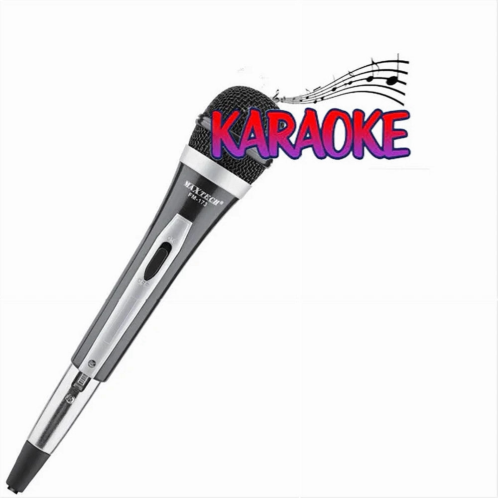 Trade Shop - Microfono Dinamico Cablato Con Cavo Jack 6.5mm Tasto On-off Xlr 2mt Fm-787 Mic-14 -