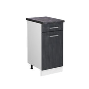 Vicco Mobiletto base per cucina Calcestruzzo nero 40 cm PL Antracite