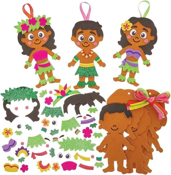 Set di Costumi Tradizionali Mix & Match Educativi - Pacchetto di 8 Attività Educativi
