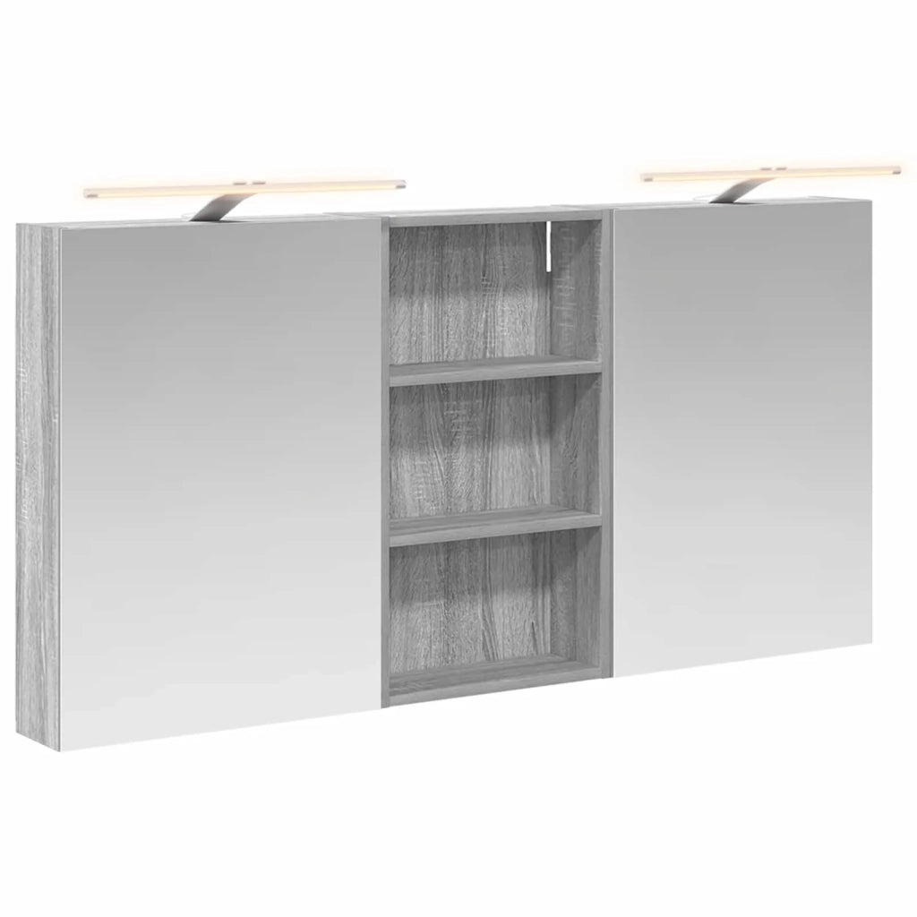 Set di Armadi da Bagno con lo scaffale 3 pcs 140 x 14,5 x 70 cm 3403789