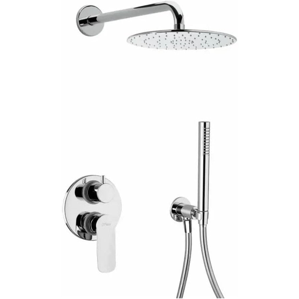 Nove gruppo doccia incasso (6911 + 441) cromato paini 09cr433d