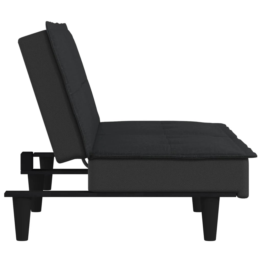 Divano letto in tessuto nero 02_0019250