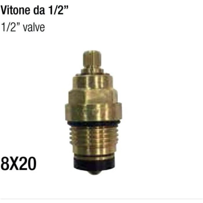 Vitone 1/2  nf-uni-kk h.21 paini 53cc180nf