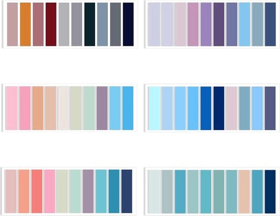 1200 pezzi di etichette adesive - etichette di indice per la numerazione delle pagine - Morandi - riutilizzabili e personalizzabili.