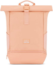 Borsa da Spalla Universale per Uomo e Donna in Orange - Allen Medium - Rolltop con Tasca per Laptop per Università, Bicicletta, Lavoro - 15L - Sostenibile - Impermeabile