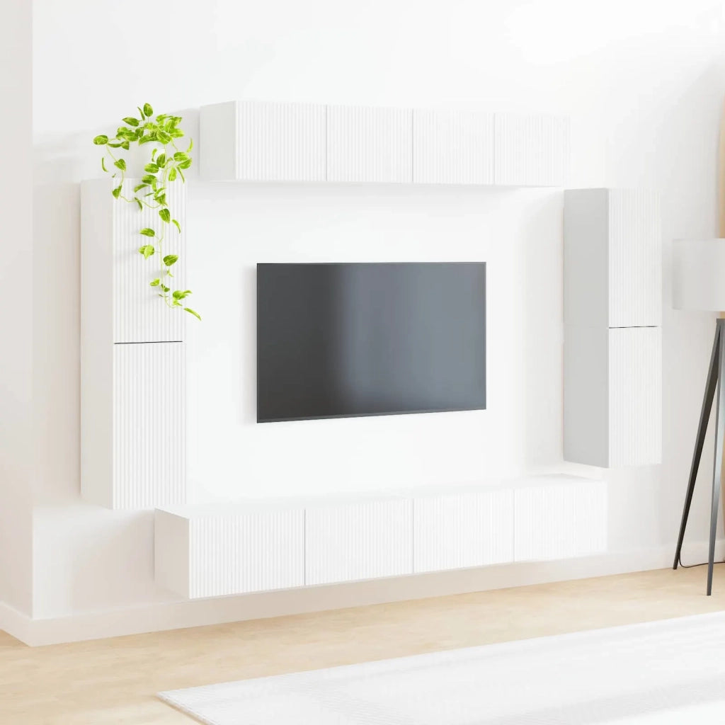 Mobile TV 8 pcs Bianco